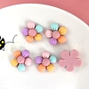 Opaque Resin Cabochons X-OHAR-PW0001-497A-1
