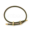 Braided Steel Wire Bracelets Making BJEW-H610-02G-34-2