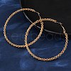 304 Stainless Steel Hoop Earrings EJEW-S250-02A-G-3