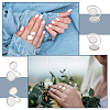 Unicraftale DIY Blank Dome Finger Ring Making Kit DIY-UN0004-13-2