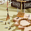   90Pcs 6 Styles Tibetan Style Apetalous Alloy Bead Cone FIND-PH0021-18-5