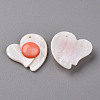 Natural Freshwater Shell Pendants SHEL-R144-19-2