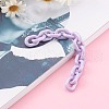 Handmade Opaque Acrylic Cable Chains AJEW-JB00924-02-3