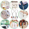 Wire Wrapped Natural & Synthetic Mixed Stone Pendants KEYC-AB00079-6