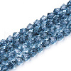 Natural Quartz Crystal Beads Strands G-S149-40-6mm-1