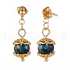 Dangle Stud Earrings EJEW-JE04440-4