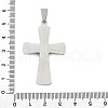 304 Stainless Steel Pendants STAS-G346-48P-3