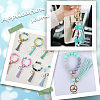 SUNNYCLUE 4Pcs PU Leather Pendant Decorations AJEW-SC0003-23B-5