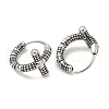 316 Surgical Stainless Steel Hoop Earrings EJEW-D096-14J-AS-2
