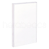 Rectangle Transparent Acrylic Display Base DJEW-WH0034-50E-1