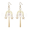 304 & 201 Stainless Steel Dangle Earrings EJEW-TA00437-1