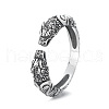 Dragon 925 Sterling Silver Adjustable Cuff Rings FS-WGB89B1-01-5