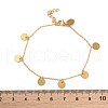 304 Stainless Steel Cable Chain Bracelets for Women BJEW-A036-25G-5