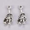 Tibetan Style Alloy Pendants PALLOY-K245-01AS-RS-1