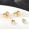 304 Stainless Steel Stud Earrings EJEW-Z089-41G-2