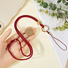 Polyester & Golden Alloy Mobile Straps FIND-WH20004-52A-3