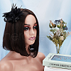 Women's Feather Aligator Hair Clips OHAR-WH0034-13A-5