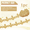 FINGERINSPIRE 7.8 Yards Polyester Embroidery Flower Lace Trim DIY-FG0004-91-2