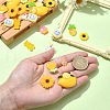 30Pcs 10 Styles Resin Decoden Cabochons CRES-YW0002-15-4