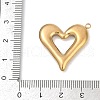 304 Stainless Steel Pendants STAS-S175-43G-G-3