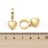 304 Stainless Steel Dangle Stud Earrings EJEW-V004-02G-5