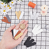 Gorgecraft 100Pcs 5 Colors Imitation Leather Sew on Patches DIY-GF0005-17-3