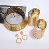 African Vintage Plastic & Resin Long Neck Collar & Wide Leather Bracelet & Stud Earring Sets FS-WGD976E-01-1