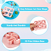 2Pcs ABS Plastic Clay Molds DIY-TA0004-57-4