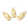 Rack Plating Brass Pendants with Jump Ring X-KK-F852-20G-3