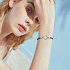 Beebeecraft 10Pcs Milan Cord & 304 Stainless Steel Bracelets Making MAK-BBC0001-18-5