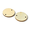50Pcs Undyed Unfinished Wood Connector Charms WOOD-FS0001-11-3