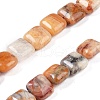 Natural Crazy Lace Agate Beads Strands G-M435-A04-01-2