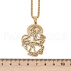 304 Stainless Steel Pendant Necklaces NJEW-K283-09G-3