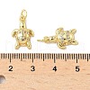 Brass Micro Pave Cubic Zirconia Pendants KK-I355-01G-02-3