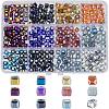 ARRICRAFT 360pcs 12 Colors Electroplate Glass Beads EGLA-AR0001-23-1