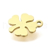 Ion Plating(IP) 304 Stainless Steel Charms STAS-K263-57A-G-2