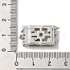 Rack Plating Brass Box Clasps KK-E084-08P-3