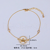 Brass Cable Chain Link Bracelet GY4538-3