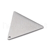 Tarnish Resistant 304 Stainless Steel Pendants STAS-F271-08F-P-3