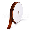Velvet Ribbon SRIB-WH0006-18S-2