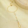 Gemstone Chip Link Chains for Women BJEW-G739-02G-1