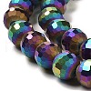 Electroplate Glass Beads Strands EGLA-Z001-03A-FP01-3
