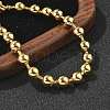 Rack Plating Brass Ball Chain Bracelets for Women X-BJEW-G676-01C-G-2