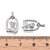 304 Stainless Steel Pendants STAS-N109-195P-3