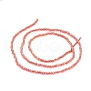 Electroplate Glass Beads Strands X-EGLA-F149-FR-01-4