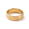 201 Stainless Steel Plain Band Ring for Women RJEW-I089-31G-2