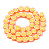 Handmade Polymer Clay Bead Strands CLAY-R069-01L-A05-2