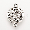 Tibetan Style Alloy Links connectors TIBE-Q077-10AS-RS-4