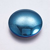 Electroplate Non-magnetic Synthetic Hematite Cabochons G-K237-18B-01-2