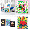 DIY Children Wood Decoration Clay Picture Frame WOOD-WH20008-07J-4